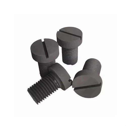 Tapa de rosca de grafito para alta temperatura