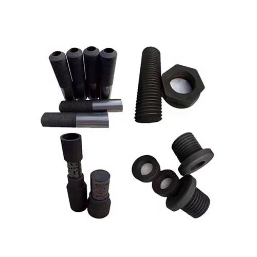 Tornillos de grafito de carbono de perno de grafito de alta densidad del horno de vacío
